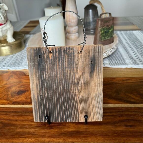 NWT Heart Home Decor Wall Hanging Office Gift Decoration Custom Made Art - Picture 2 of 2